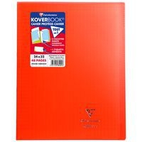 Koverbook piqué polypro transparent 10 couleurs ass 24x32cm 48p séyès livré en boîte prêt-à-vendre - Image 10