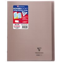 Koverbook piqué polypro transparent 10 couleurs ass 24x32cm 48p Q.5x5livré en boîte prêt-à-vendre - Image 8