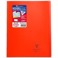 Koverbook piqué polypro transparent 10 couleurs ass 24x32cm 48p Q.5x5livré en boîte prêt-à-vendre - Image 9