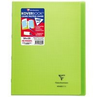 Koverbook piqué polypro transparent 10 couleurs ass 24x32cm 48p Q.5x5livré en boîte prêt-à-vendre - Image 2