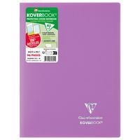 Koverbook piqué  couverture opaque en POLYPRO recyclé 9 couleurs ass 21x29 - Image 10