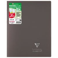 Koverbook piqué  couverture opaque en POLYPRO recyclé 9 couleurs ass 24x32cm 96p Q.5x5 livré en boîte prêt-à-v - Image 10