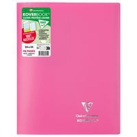 Koverbook piqué  couverture opaque en POLYPRO recyclé 9 couleurs ass 24x32cm 96p Q.5x5 livré en boîte prêt-à-v - Image 4