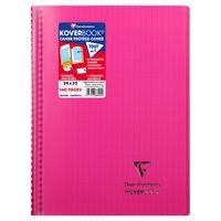 Koverbook reliure intégrale enveloppante PP transparent 24x32cm 160p Séyès coloris assortis livré en boîte prê - Image 9