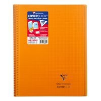 Koverbook reliure intégrale enveloppante PP transparent 24x32cm 160p Q.5x5 coloris assortis livré en boîte prê - Image 7