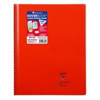 Koverbook reliure intégrale enveloppante PP transparent 24x32cm 160p Q.5x5 coloris assortis livré en boîte prê - Image 9