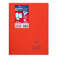 Koverbook bloc de cours agrafé grand côté perfo 4 trous 22,3x29,7cm 160p séyès coloris assortis - Image 8