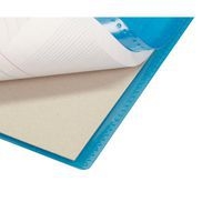 Koverbook bloc de cours agrafé grand côté perfo 4 trous 22,3x29,7cm 160p ligné + marge coloris assortis - Image 9