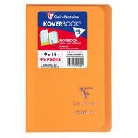 Koverbook carnet piqué polypro transparent 9x14cm 96p Q.5x5 coloris assortis - Image 6