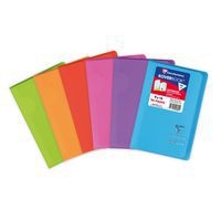 Koverbook carnet piqué polypro transparent 9x14cm 96p Q.5x5 coloris assortis - Image 5