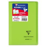Koverbook carnet piqué polypro transparent 11x17cm 96p Q.5x5 coloris assortis - Image 6