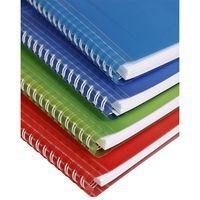 Koverbook textes reliure intégrale polypro transparent 17x22cm 148p séyès coloris assortis - Image 7