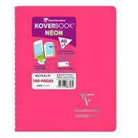 Koverbook NEON reliure intégrale enveloppante PP opaque 14,8x21cm 160p ligné coloris assortis - Image 8
