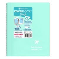 Koverbook BLUSH reliure intégrale enveloppante PP bicolore opaque 14,8x21cm 160p Q.5x5 coloris assortis - Image 5