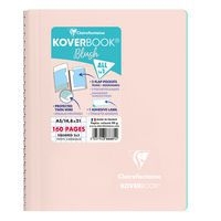 Koverbook BLUSH reliure intégrale enveloppante PP bicolore opaque 14,8x21cm 160p Q.5x5 coloris assortis - Image 6