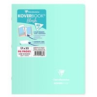 Koverbook BLUSH piqué PP bicolore opaque 17x22cm 96p ligné + marge coloris assortis - Image 3