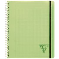 Linicolor Proactiv'Book 16x21cm 180p détachables Q.5x5 cadré + 1 pochette trieur assortiment FRESH - Image 2