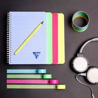 Linicolor carnet reliure intégrale 14,8x21cm 180p ligné assortiment FRESH - Image 2
