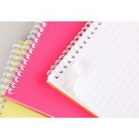 Linicolor bloc reliure intégrale A5 160p micro-perforées détachables ligné assortiment FRESH - Image 2