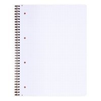 Age Bag  carnet reliure intégrale perfo 4 trous 22,5x29,7cm 160p détachables 5x5 tabac - Image 2