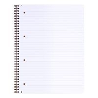 Age Bag  carnet reliure intégrale perfo 4 trous 22,5x29,7cm 160p détachables ligné tabac - Image 2