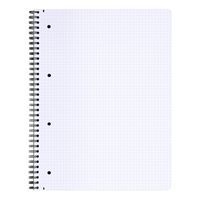 Age Bag  carnet reliure intégrale perfo 4 trous 22,5x29,7cm 160p détachables 5x5 noir - Image 2