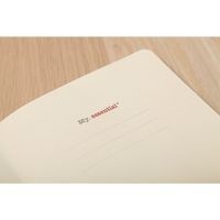 Age Bag My.Essential carnet cousu dos carré 19x25cm 192p DOT Rouge papier ivoire 90g - Image 5