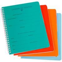 8000 POLYPRO, TEXTES reliure intégrale Teintes assorties 17x22 124p séyès 90g - Image 8