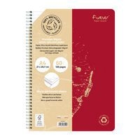 FOREVER premium, cahier reliure intégrale A4 90g recyclé 120p détachLigné coloris assortis - Image 10