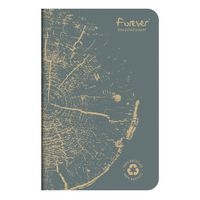 FOREVER premium carnet piqué 9x14cm 90g recyclé 96p ligné coloris assortis - Image 2