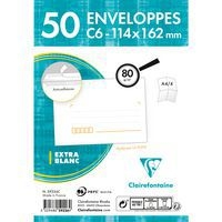 50 enveloppes Claircode 114x162 80g ss cello ass°2 - Image 4