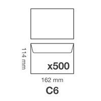 Boite 500 enveloppes auto.adh 114x162 80g ass°1 - Image 3