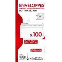 100 enveloppes auto.adh 110x220 80g ss cello - Image 4