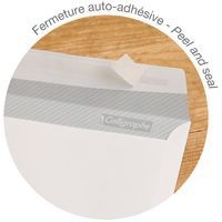 50 enveloppes adhésive Calligraphe 110x220 80g ss cello - Image 3