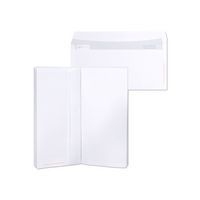 Bloc encollé de 50 enveloppes adhésives 110x220 80g - Image 2