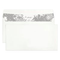 50 enveloppes 110x220 80g blanc recyclé, ss cello - Image 3