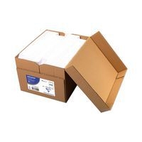Boite 500 pochettes auto.adh 162x229 blanc 90g - Image 2