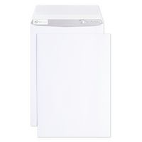 50 pochettes auto.adh 162x229 blanc 90g ss cello - Image 2