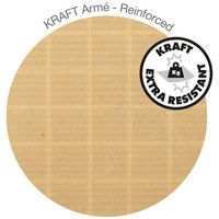 5 pochettes soufflet 229x324x30 Kraft armé 130g ss film - Image 5