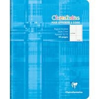 Cahier d'écriturepiqué "Clairenfantine" 17x22cm 32p séyès 3mm 12/12 - Image principale