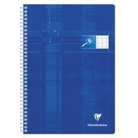 Cahier reliure intégrale déficients visuels 21x29,7cm 100p séyès noir 2,5mm 10/10 - Image principale