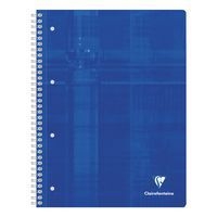 Cahier reliure intégrale 22,5x29,7cm 160p uni perfo4 trous - Image principale