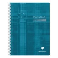 Meeting Book reliure intégrale 22,5x29,7cm 160p détachables pré-imprimées "Date+Notes+Action - Image principale