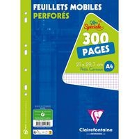 Feuillets mobiles 21x29,7cm 300p 5x5 sous film - Image principale
