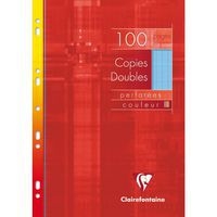 Copies doubles de couleur sous étui A4 Seyès - Clairefontaine - Image principale