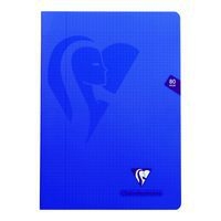 Mimesys cahier piqué polypro 21x29,7cm 80p Q.5x5 + marge coloris assortis - Image principale