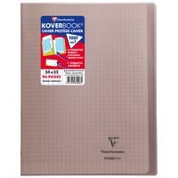 Koverbook piqué polypro transparent Gris 24x32cm 96p séyès - Image principale