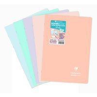 Koverbook BLUSH piqué PP bicolore opaque 21x29,7cm 96p séyès coloris assortis - Image principale
