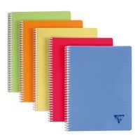 Linicolor cahier reliure intégrale 21x29,7cm 180p Q.5x5 assortiment FRESH - Image principale