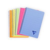 Linicolor carnet reliure intégrale 14,8x21cm 180p ligné assortiment FRESH - Image principale